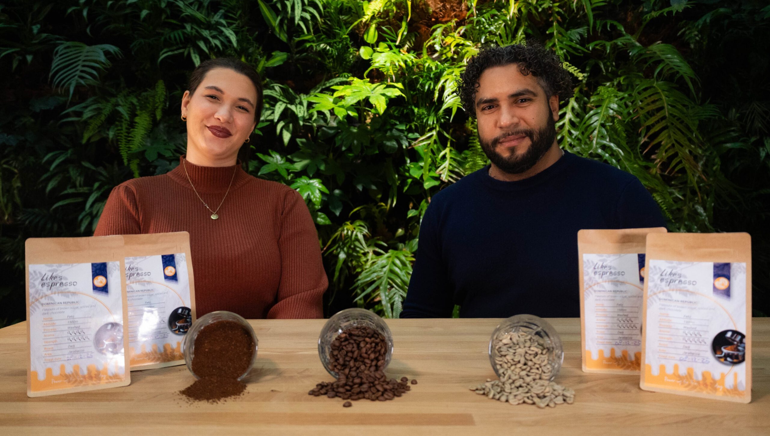 CEO's Melvin en Yasmina